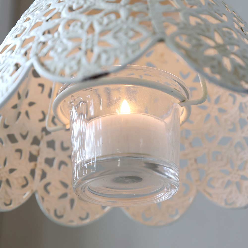 Chic Antique – Lampenschirm für Teelichter antique creme