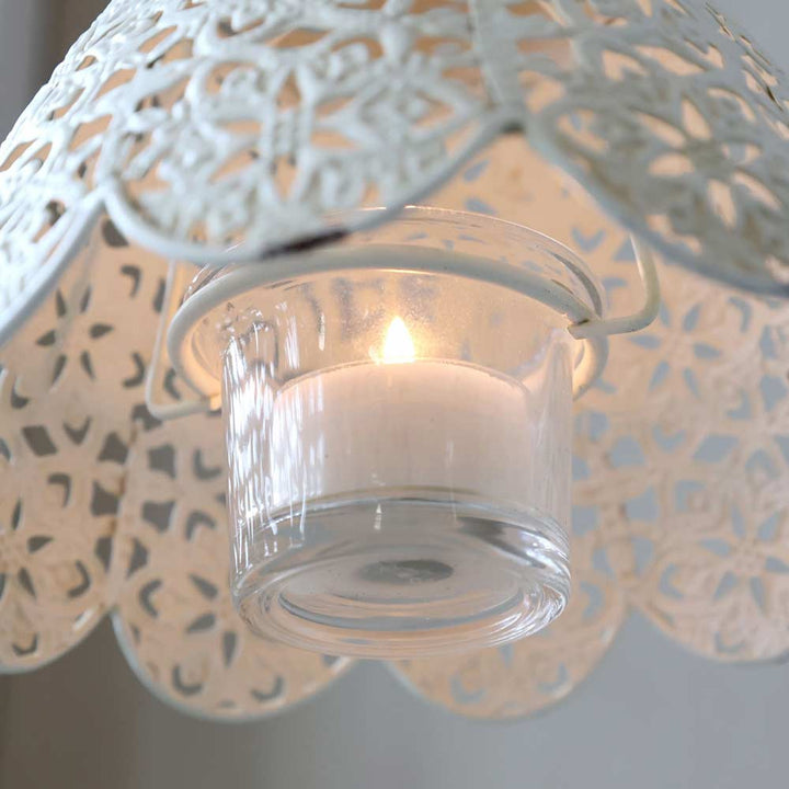 Chic Antique – Lampenschirm für Teelichter antique creme