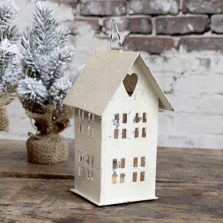 Chic Antique - Metallhaus Lichthaus Teelichthalter