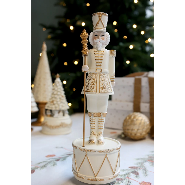 Chic Antique - Noël Spieluhr mit Nussknacker antique creme