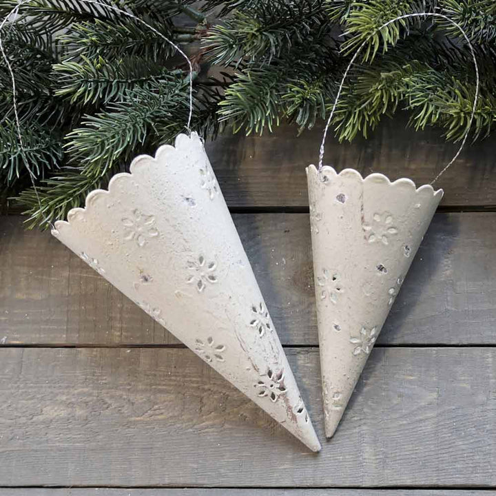 Chic Antique - Spitztüte mit Muster 2er-Set