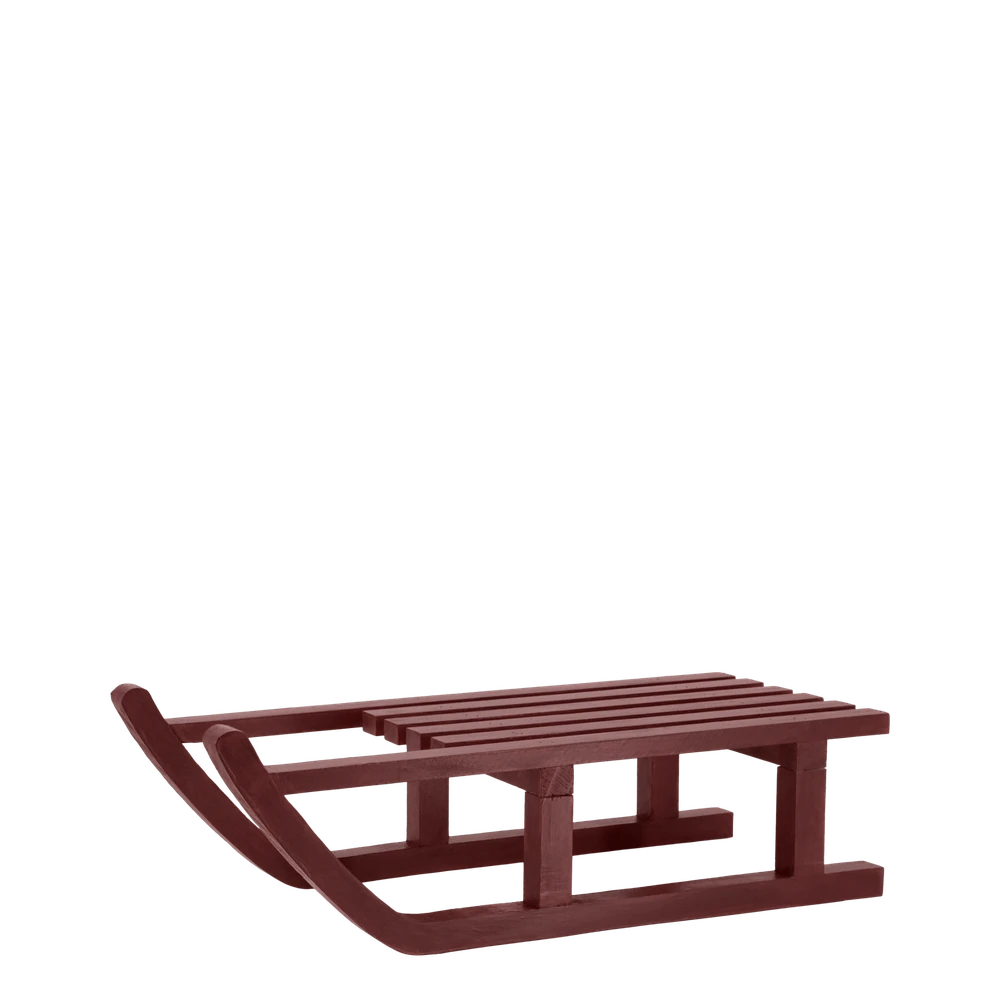 Chic Antique - Vintage Schlitten für Deko antique cherry