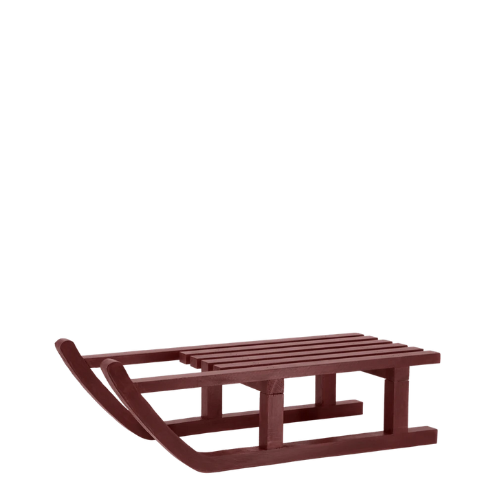 Chic Antique - Vintage Schlitten für Deko antique cherry