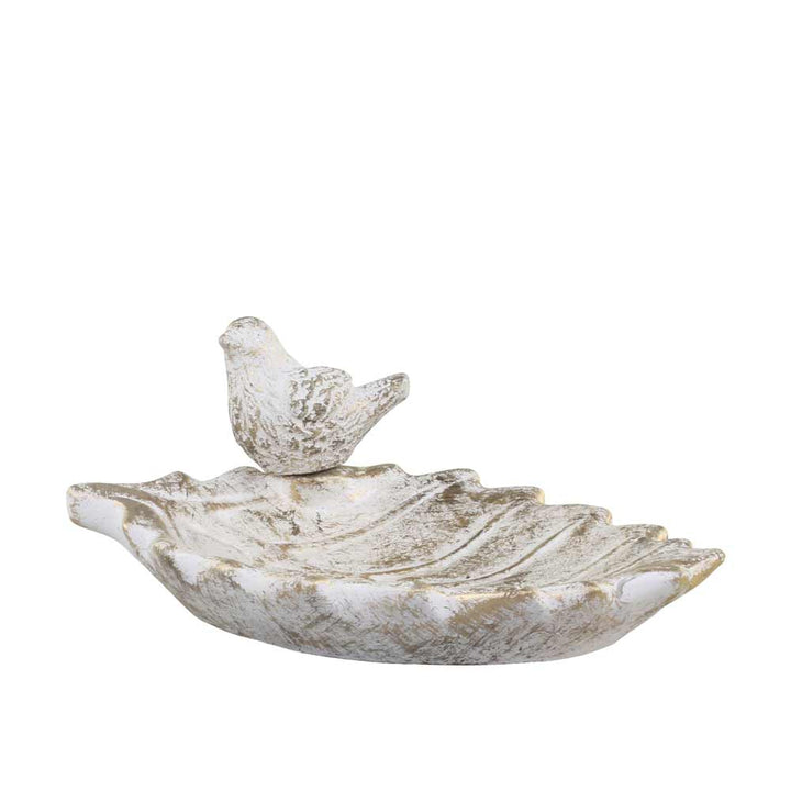 Chic Antique - Vogeltränke mit Gold-Finish