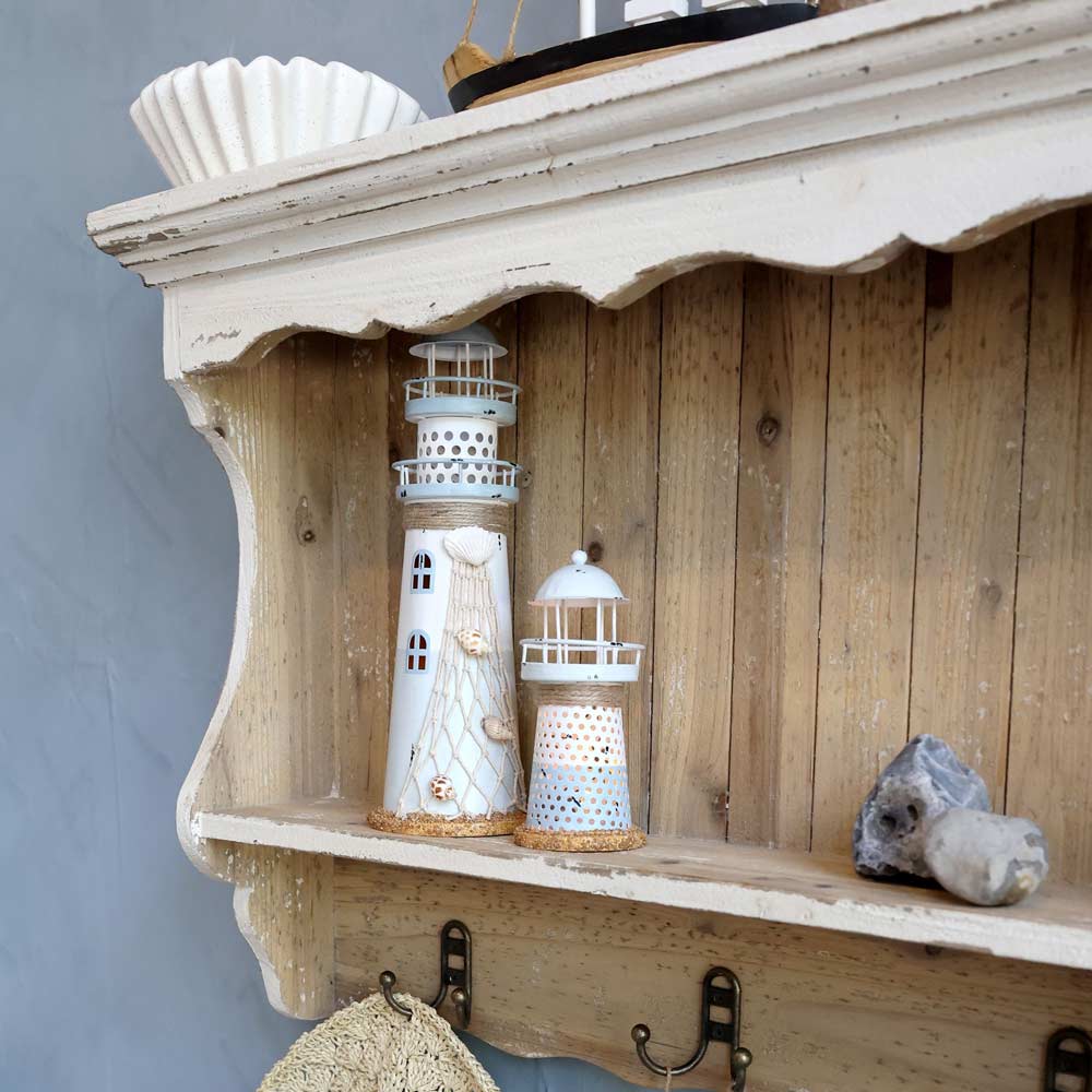 Chic Antique – Leuchtturm mit LED ocean