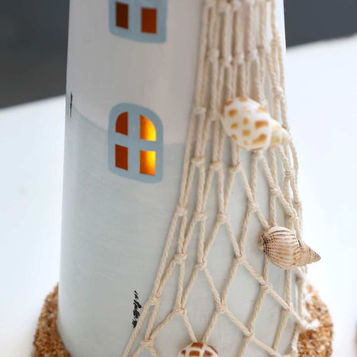 Chic Antique – Leuchtturm mit LED ocean