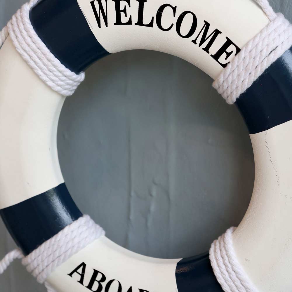 Chic Antique – Rettungsring zum Aufhängen ocean