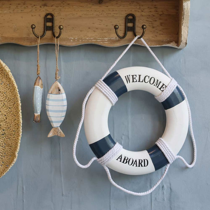 Chic Antique – Rettungsring zum Aufhängen ocean