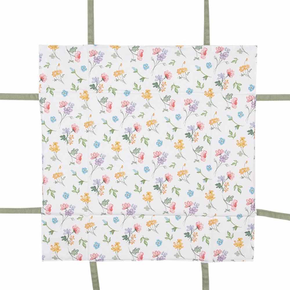 Clayre & Eef - Brotkorb Blumenmuster Landhausstil mit Schleifen