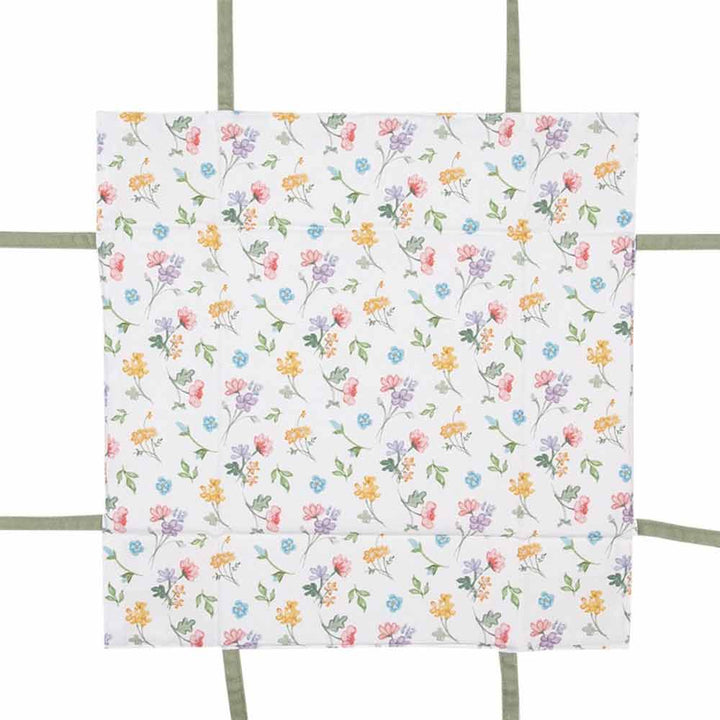 Clayre & Eef - Brotkorb Blumenmuster Landhausstil mit Schleifen