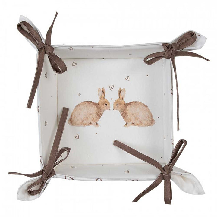 Clayre & Eef - Brotkorb Hase Herzen