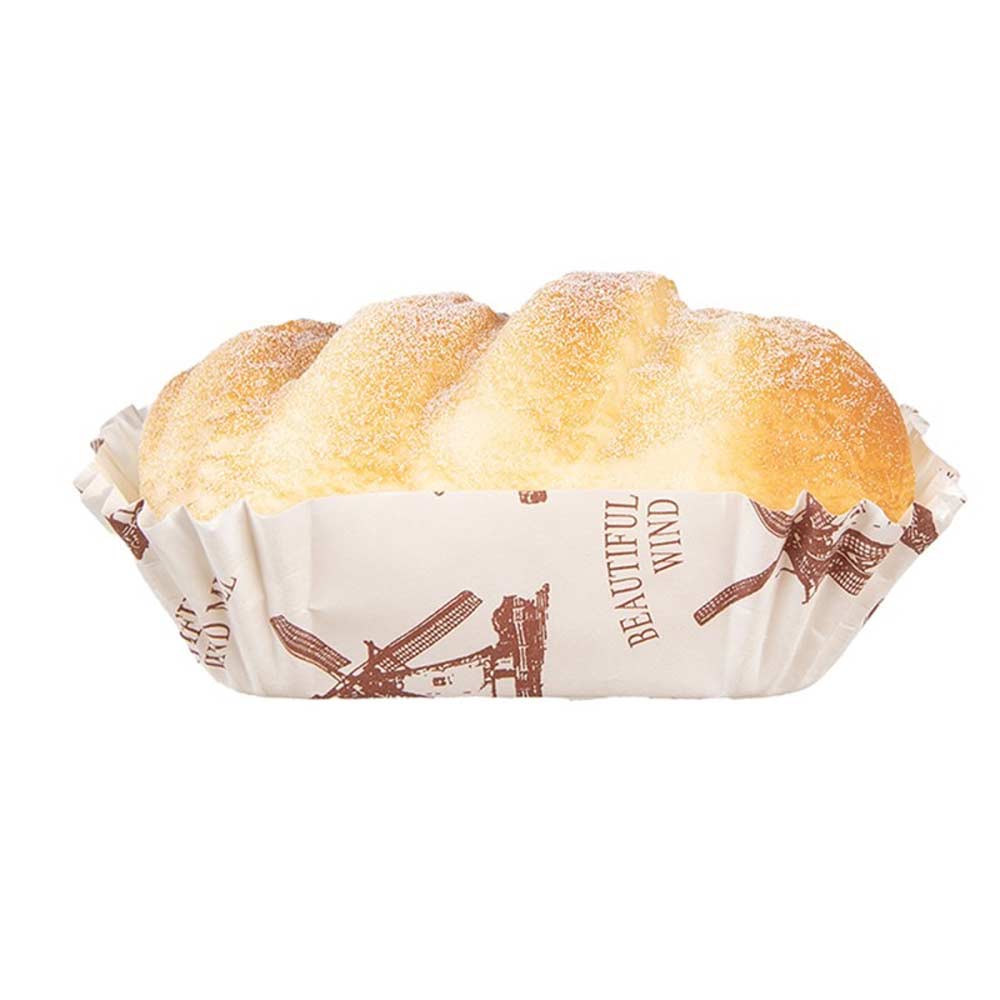Clayre & Eef - Deko-Brötchen mit Puderzucker im Vintage-Papierförmchen