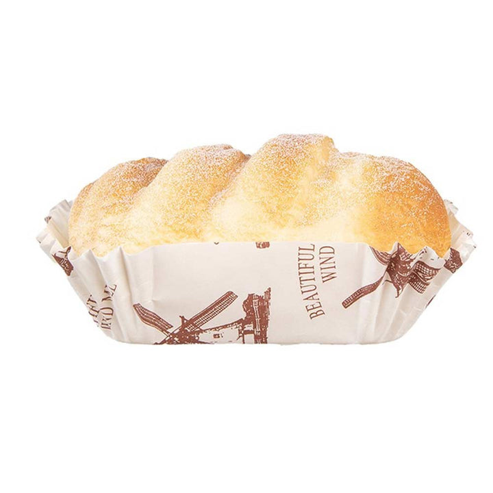 Clayre & Eef - Deko-Brötchen mit Puderzucker im Vintage-Papierförmchen