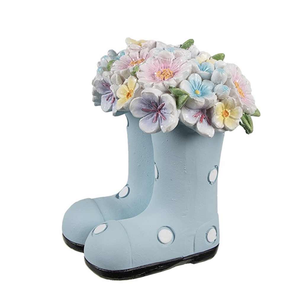 Clayre & Eef - Deko Gummistiefel mit Blumen