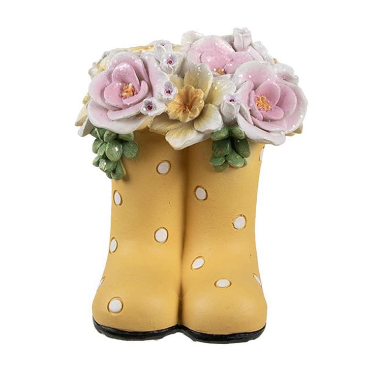 Clayre & Eef - Deko Gummistiefel mit Blumen
