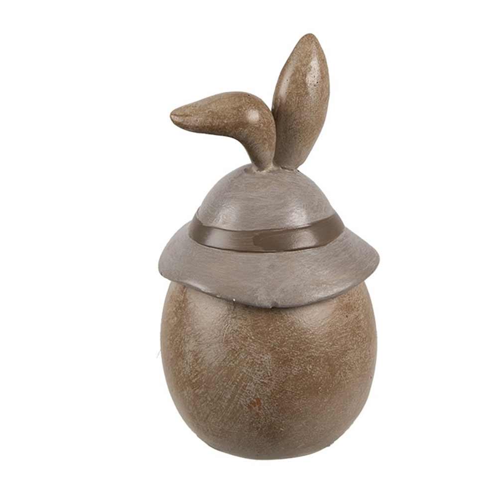Clayre & Eef - Dekofigur Hase mit Hut