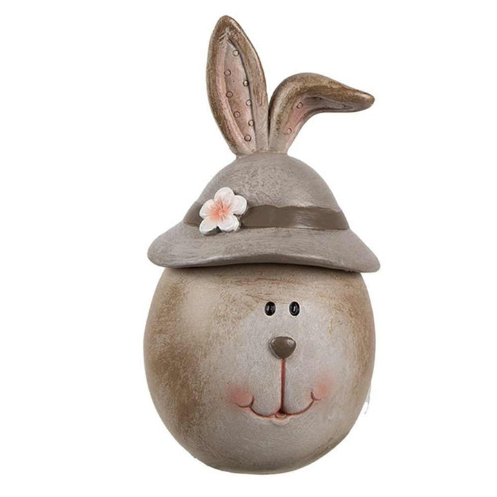 Clayre & Eef - Dekofigur Hase mit Hut