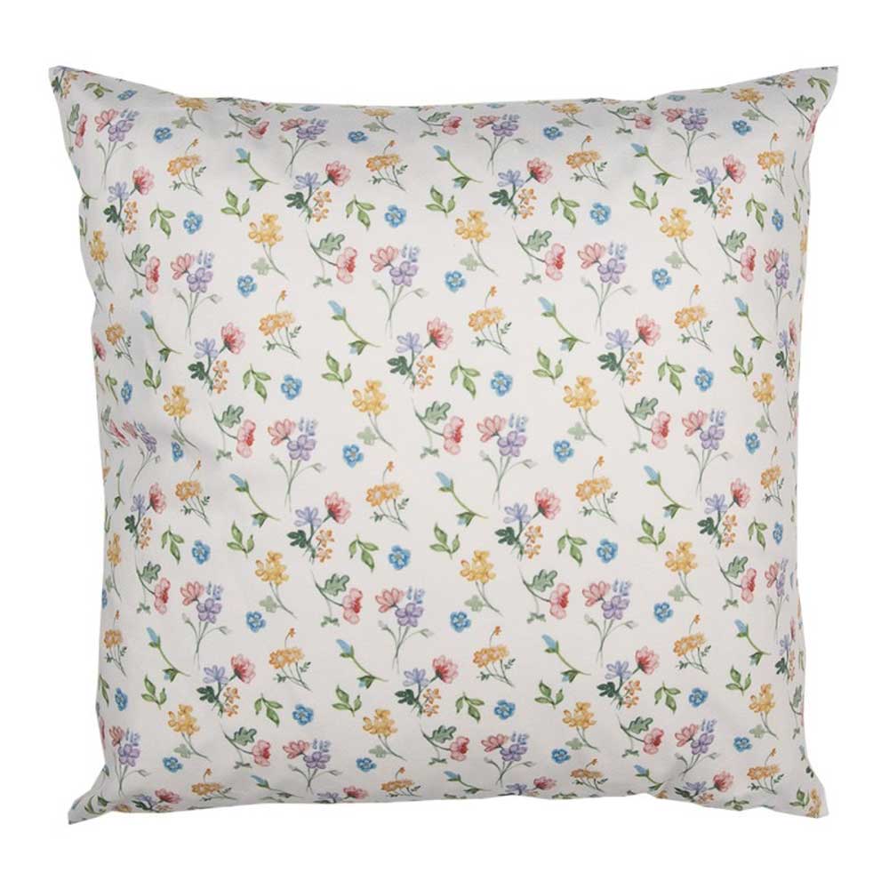Clayre & Eef - Kissenbezug Hase mit Blumenmuster