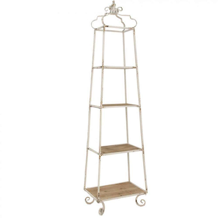 Clayre & Eef - Eisenregal Shabby Chic 185 cm