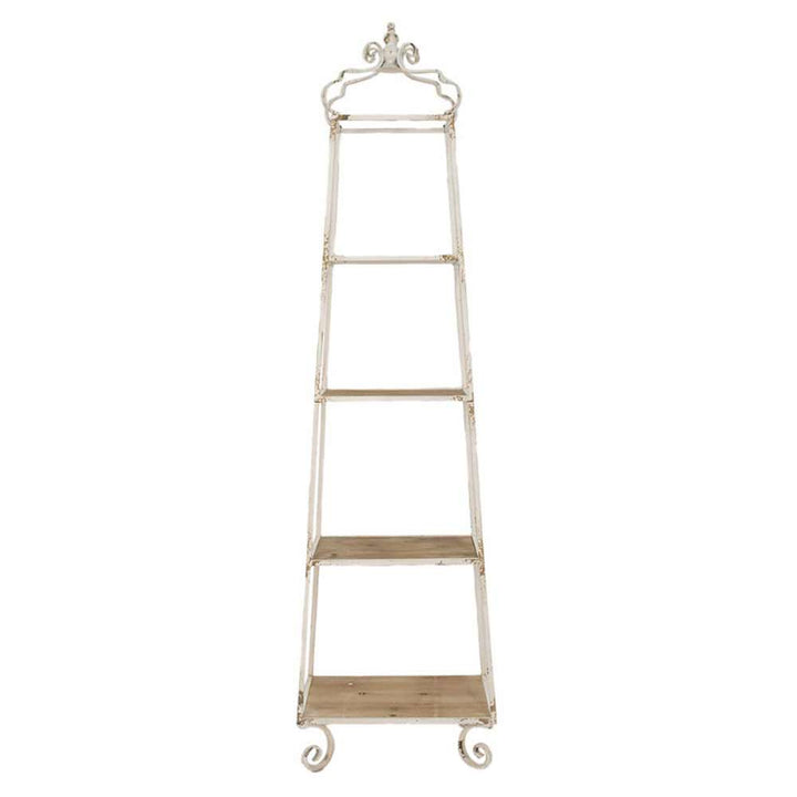 Clayre & Eef - Eisenregal Shabby Chic 185 cm