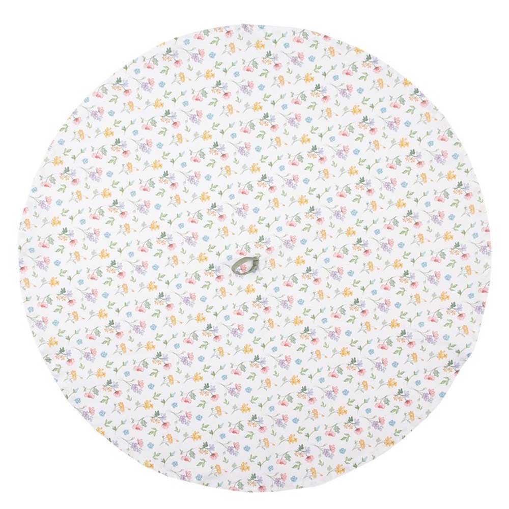 Clayre & Eef - Geschirrtuch Blumenmuster Landhausstil rund