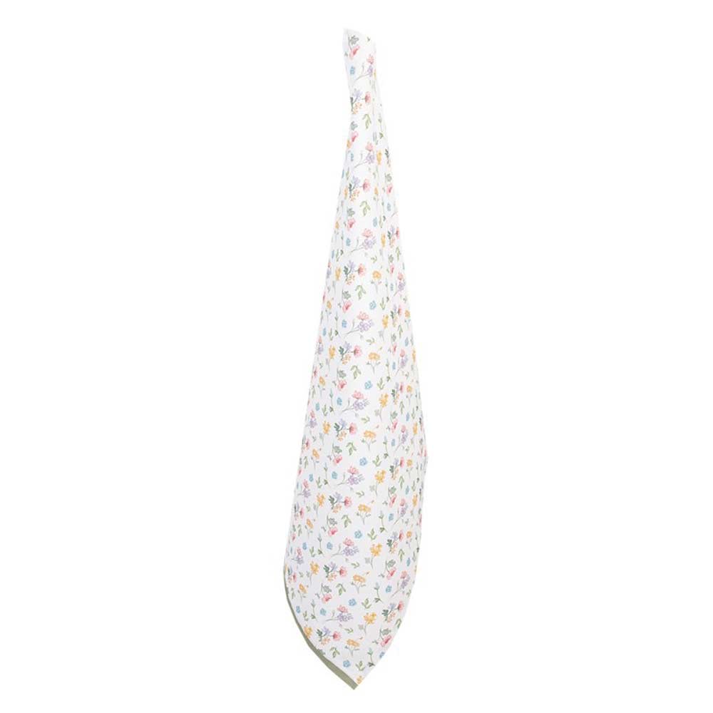 Clayre & Eef - Geschirrtuch Blumenmuster Landhausstil