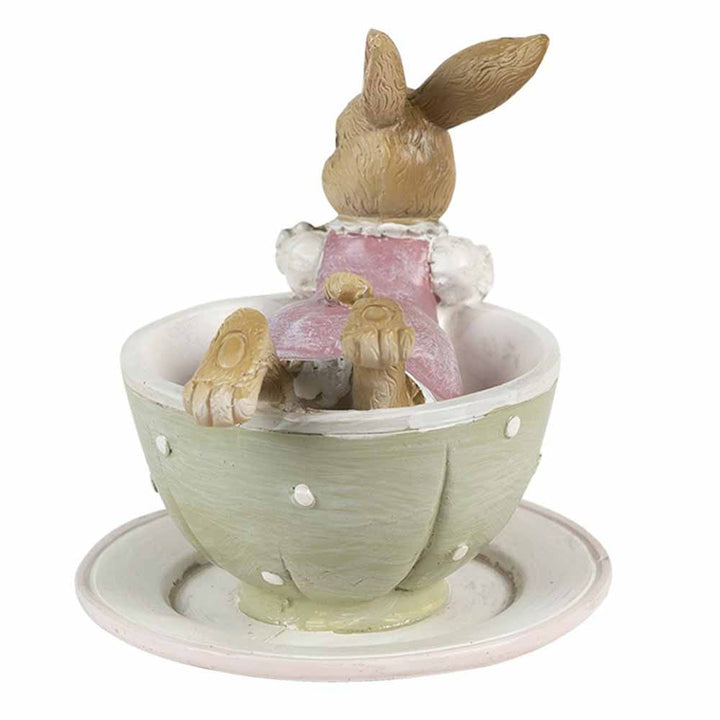 Clayre & Eef - Hase in Tasse liegend