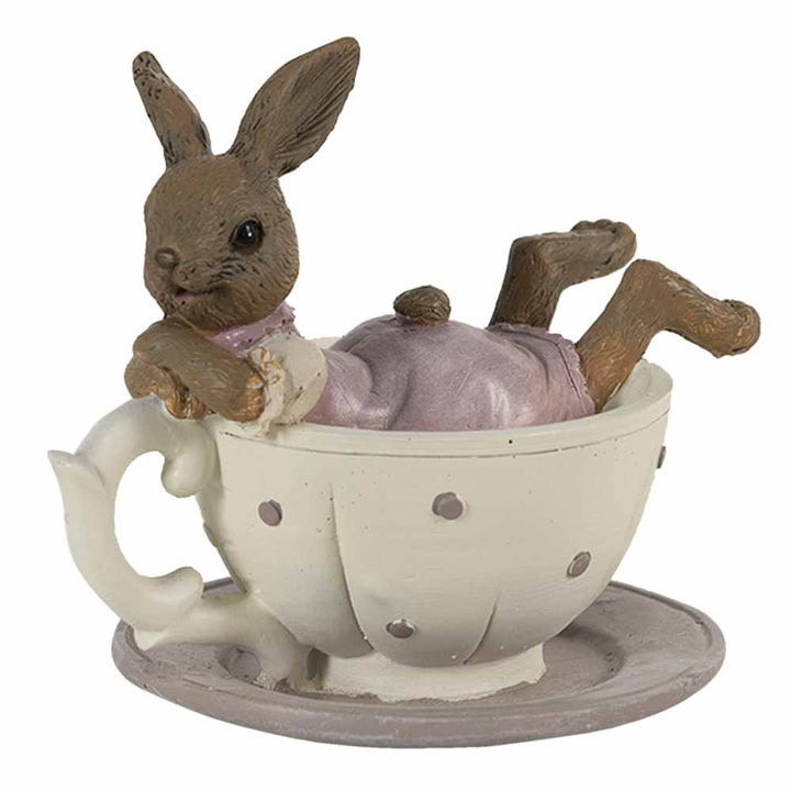 Clayre & Eef - Hase in Tasse liegend