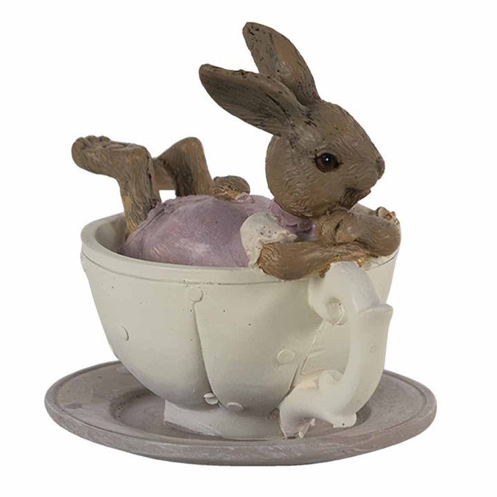 Clayre & Eef - Hase in Tasse liegend