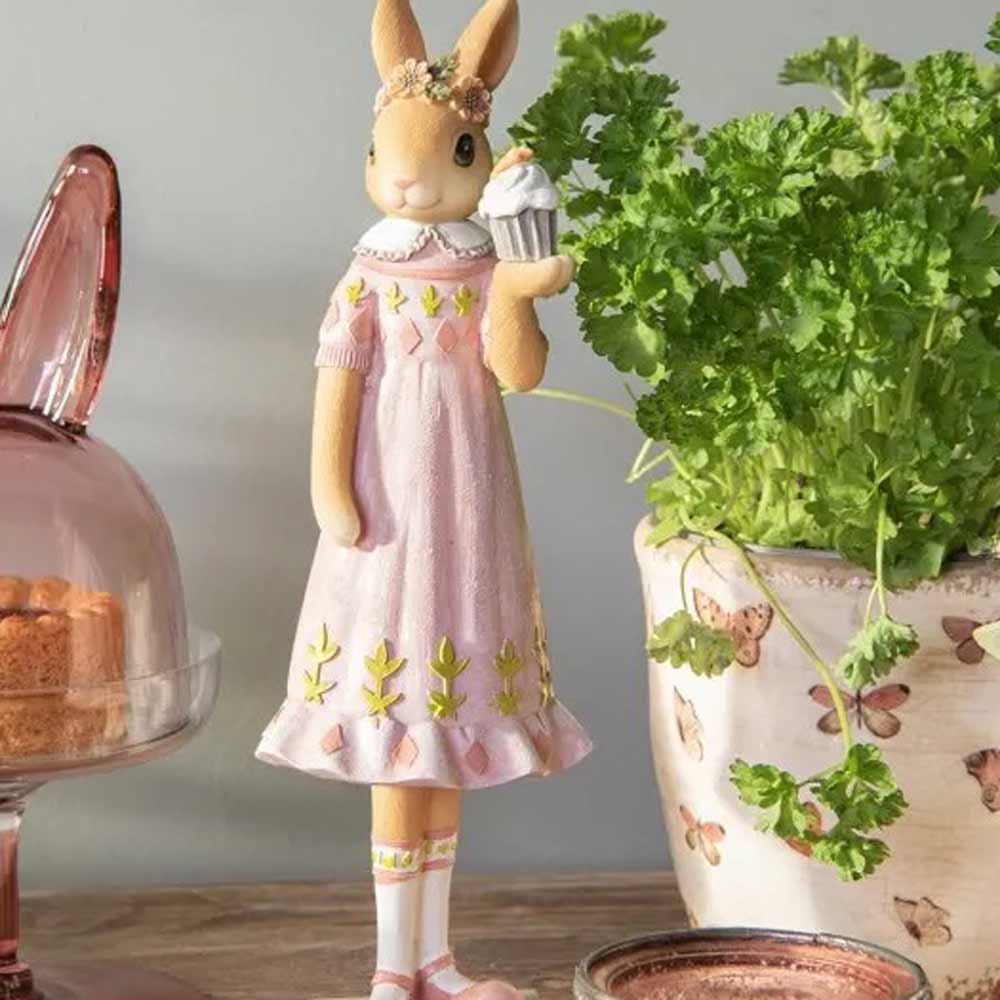 Clayre & Eef - Hase mit Cupcake
