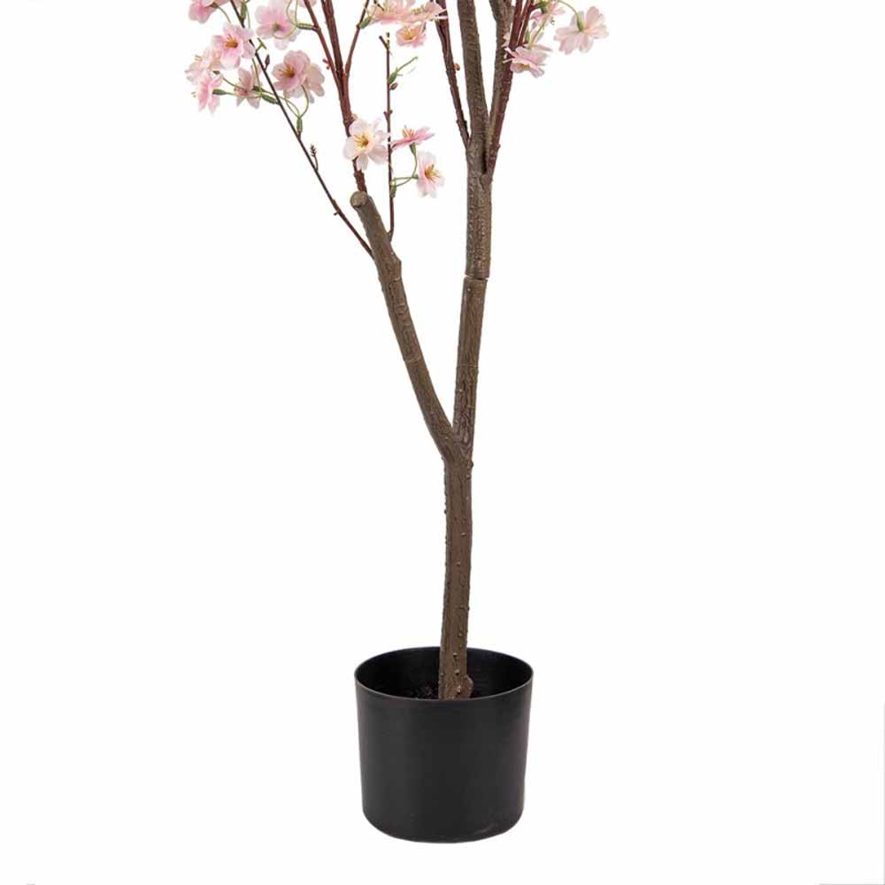 Clayre & Eef - Künstlicher Kirschblütenbaum im Topf Rosa 120 cm