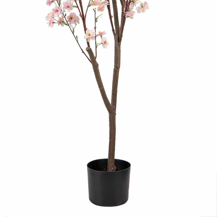 Clayre & Eef - Künstlicher Kirschblütenbaum im Topf Rosa 120 cm