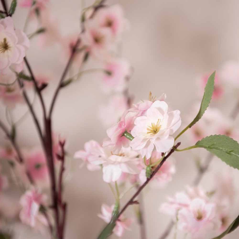 Clayre & Eef - Künstlicher Kirschblütenbaum im Topf Rosa 120 cm