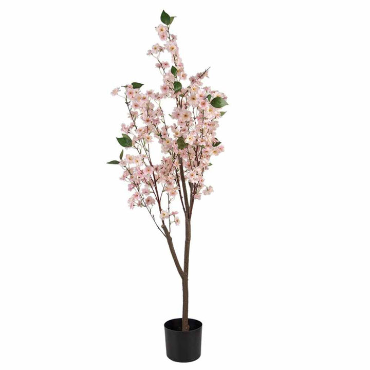 Clayre & Eef - Künstlicher Kirschblütenbaum im Topf Rosa 120 cm