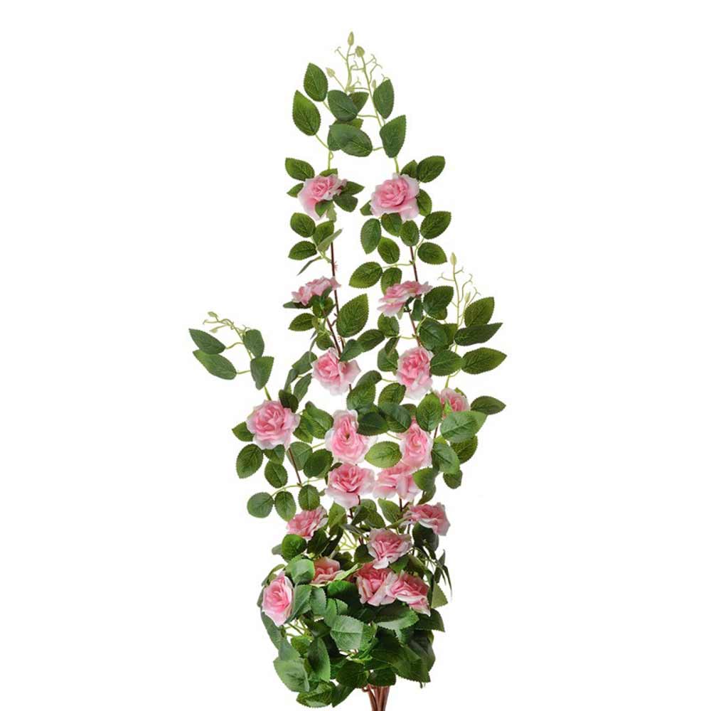 Clayre & Eef - Künstlicher Rosenstrauch hängend Rosa