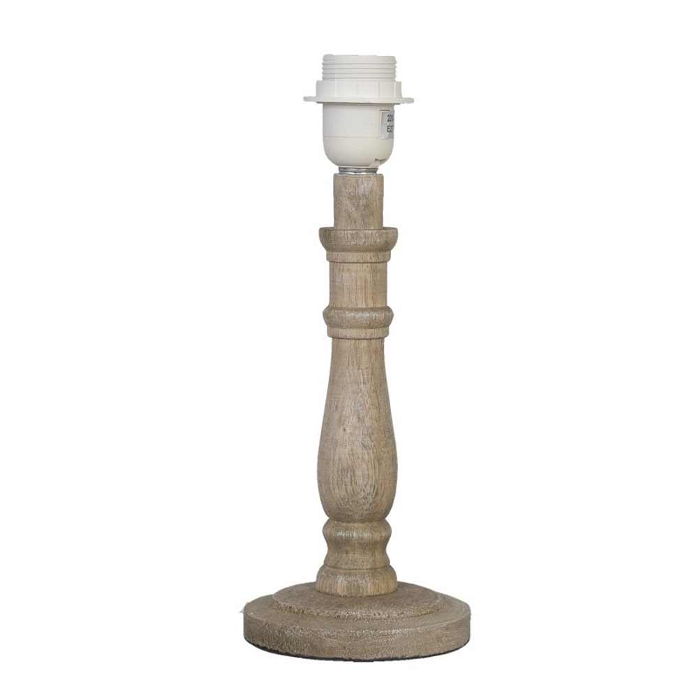 Clayre &amp; Eef - Lampenfuß Holz Vintage Landhausstil
