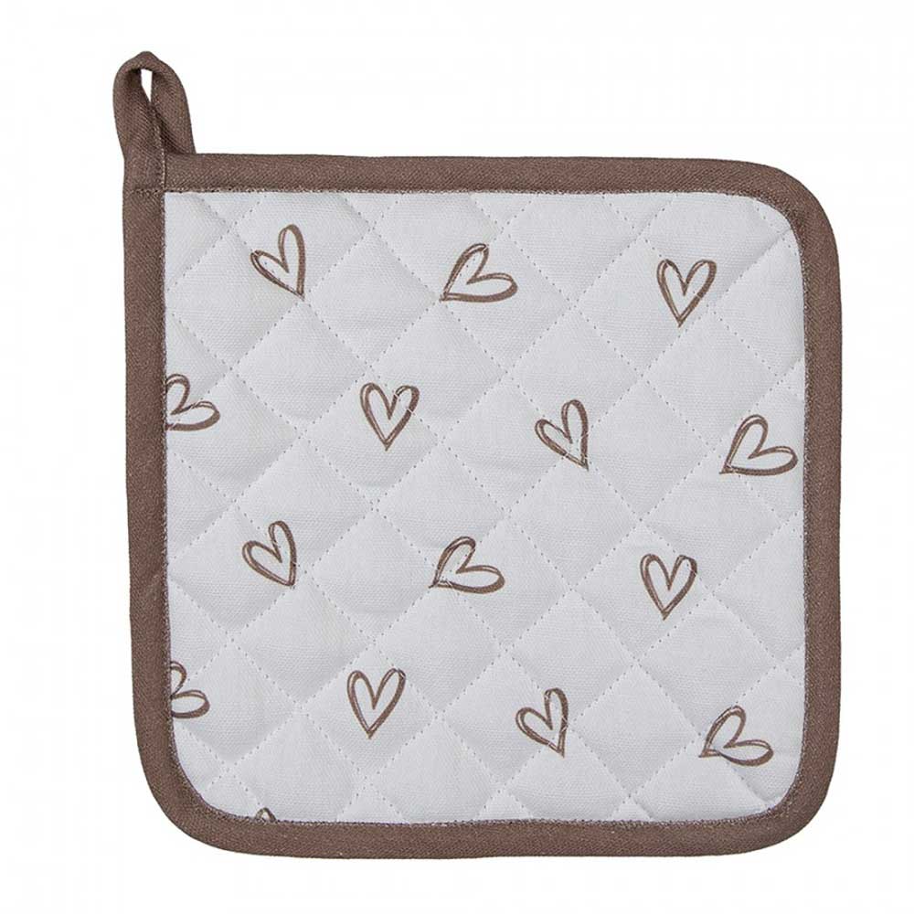 Clayre & Eef - Topflappen Hase Herzen