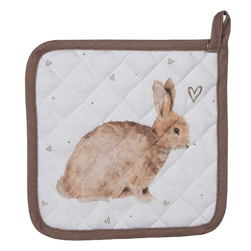 Clayre & Eef - Topflappen Hase Herzen