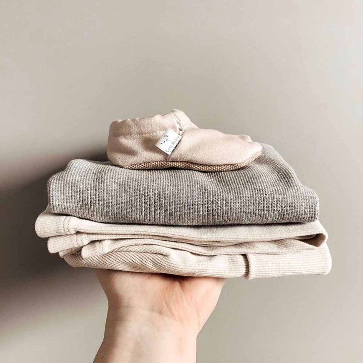 Cosy Roots - Krabbelschuhe Uni Sand
