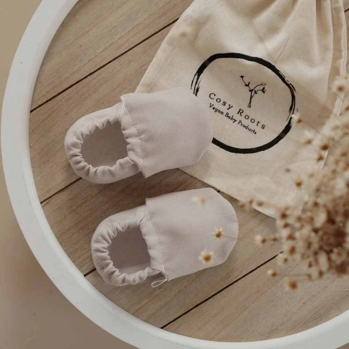 Cosy Roots - Krabbelschuhe Uni Sand