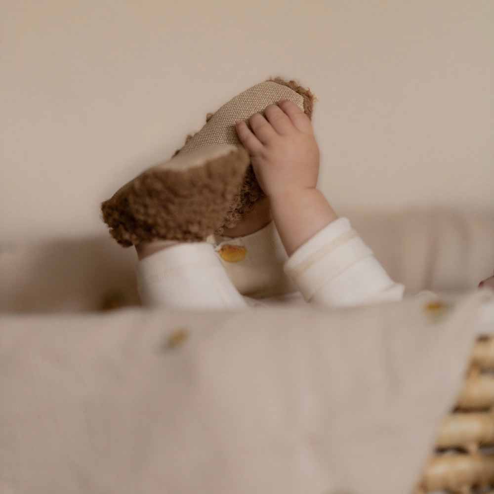 Cosy Roots - Lauflernschuhe Teddy Chocolate