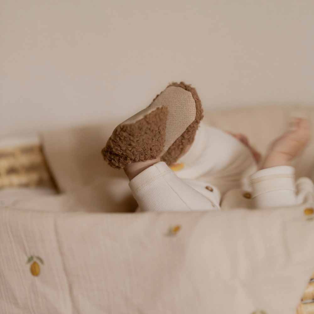 Cosy Roots - Lauflernschuhe Teddy Chocolate