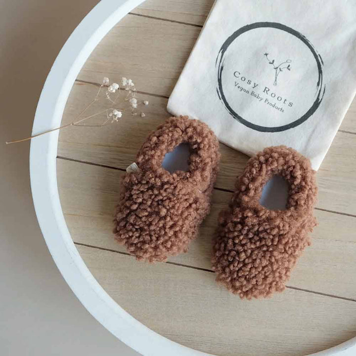 Cosy Roots - Lauflernschuhe Teddy Chocolate