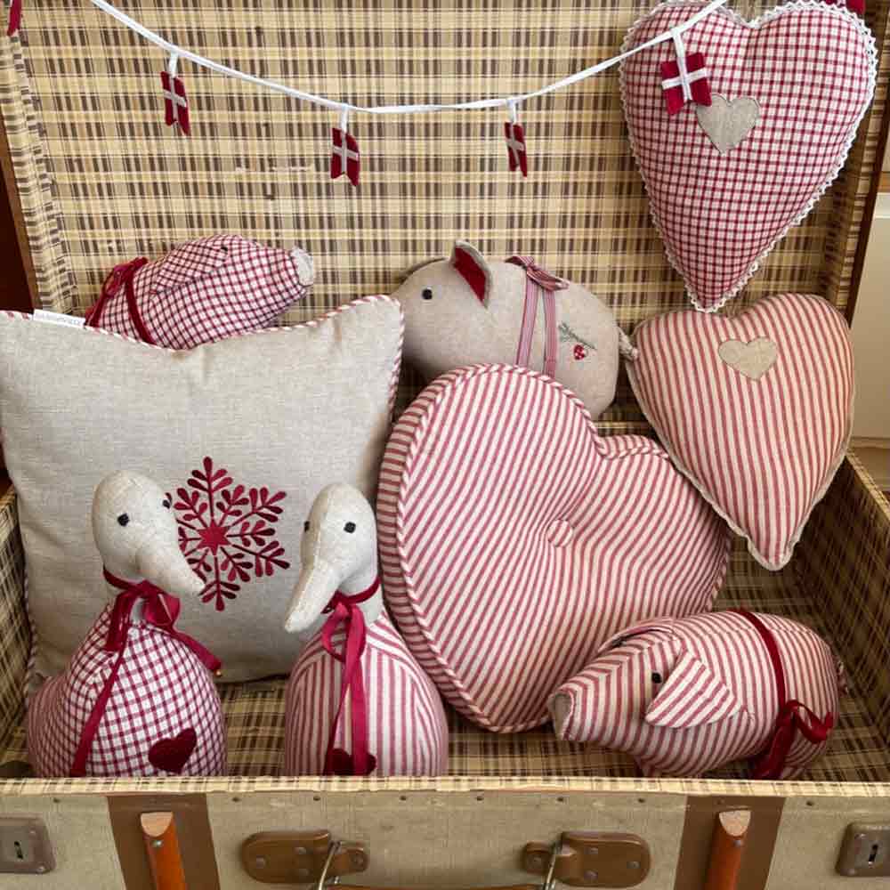 Danishville - Kissen Schneeflocke 40 x 40 cm