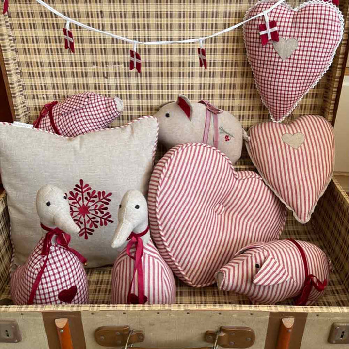 Danishville - Kissen Schneeflocke 40 x 40 cm