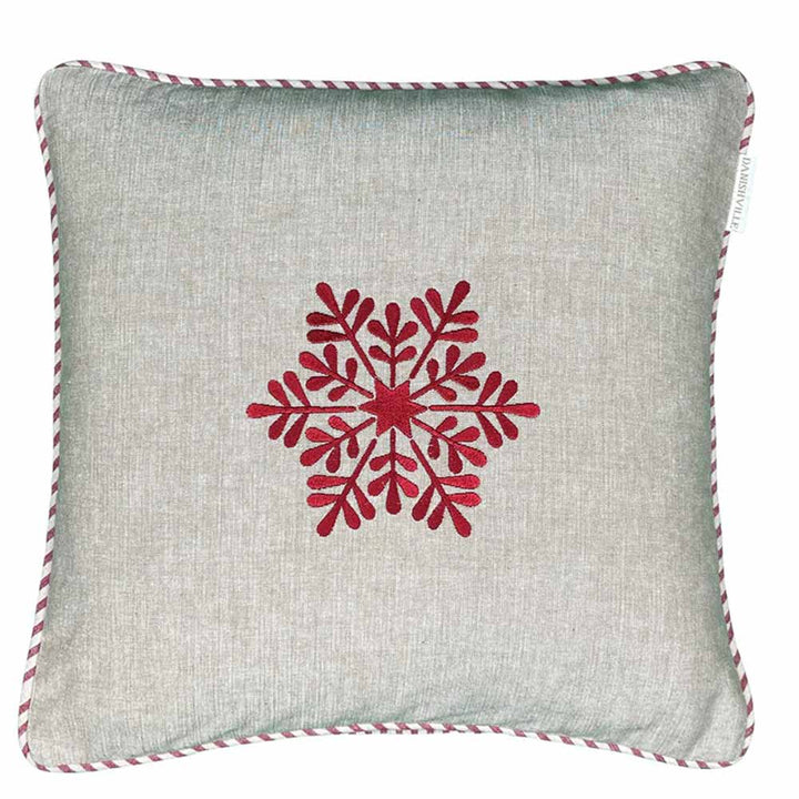 Danishville - Kissen Schneeflocke 40 x 40 cm
