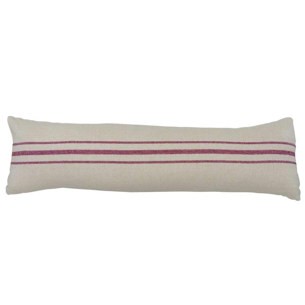 Danishville - Kissen Jute rot mit Füllung 20 x 70 cm