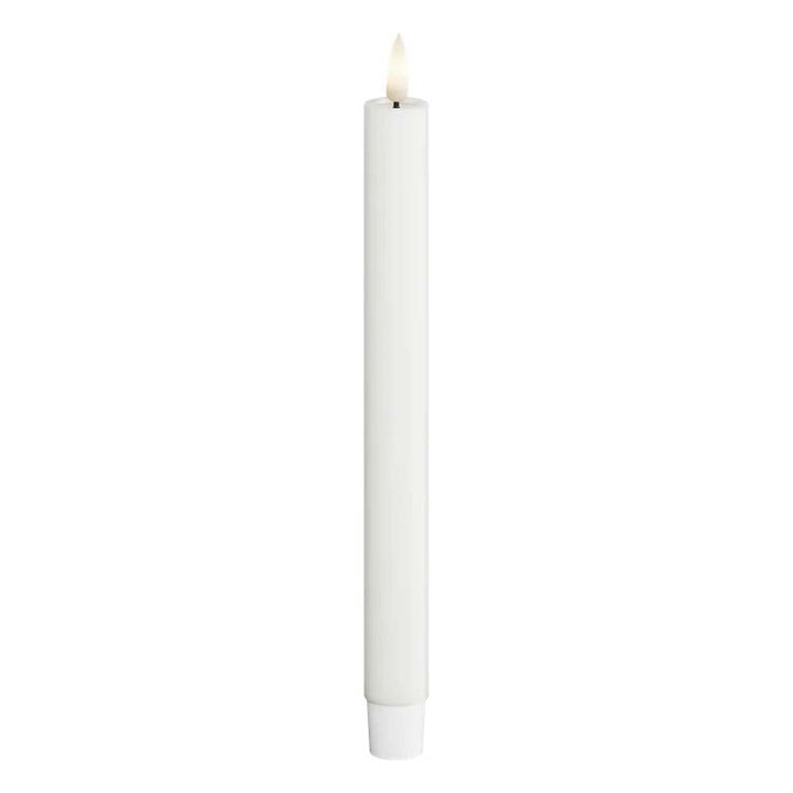 Deluxe Homeart - Stabkerzen LED Weiß (2-teilig, 15cm)