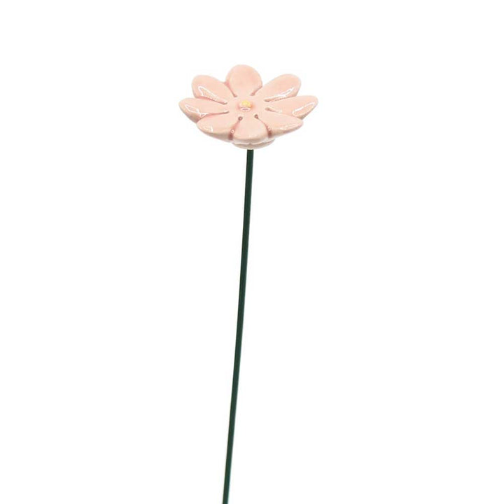 Department-M - Gartenstecker Gänseblümchen aus Keramik mini