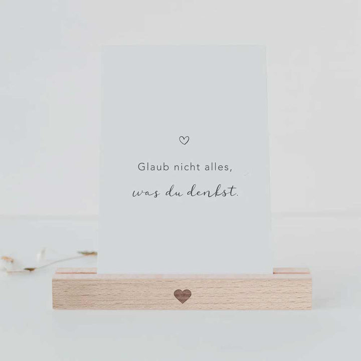 Eulenschnitt - Aquarellkarte Alles Was Du Denkst